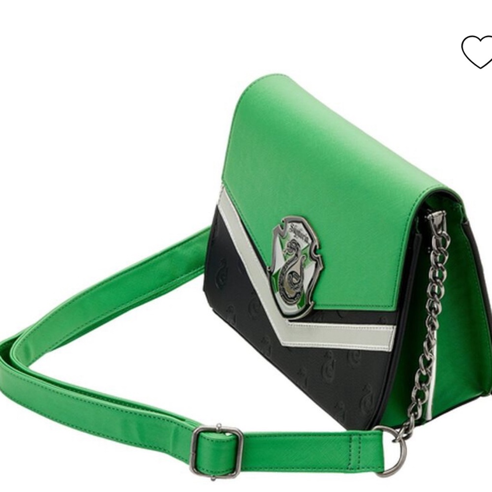 Slytherin loungefly crossbody